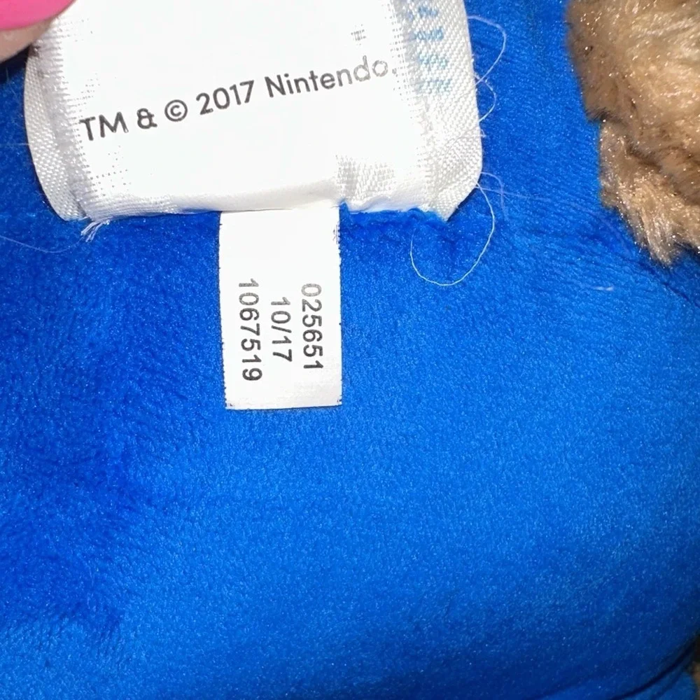 Nintendo Build A Bear Super Mario‎ Bros Stuffed Plush Bear DISCONTINUED BAB 2017